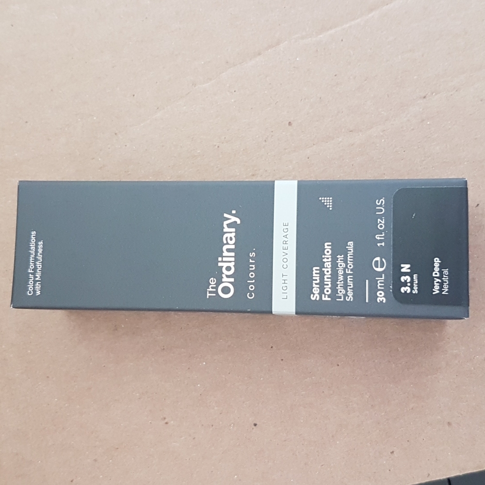 The Ordinary colors Foundation